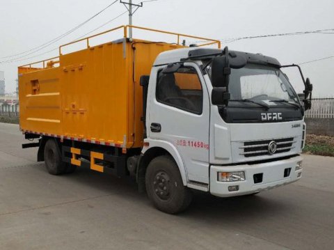 新型污水处理车_管道疏通车