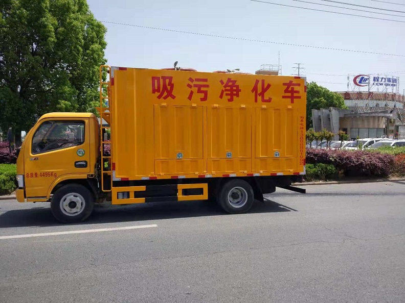 东风多利卡蓝牌吸污净化车