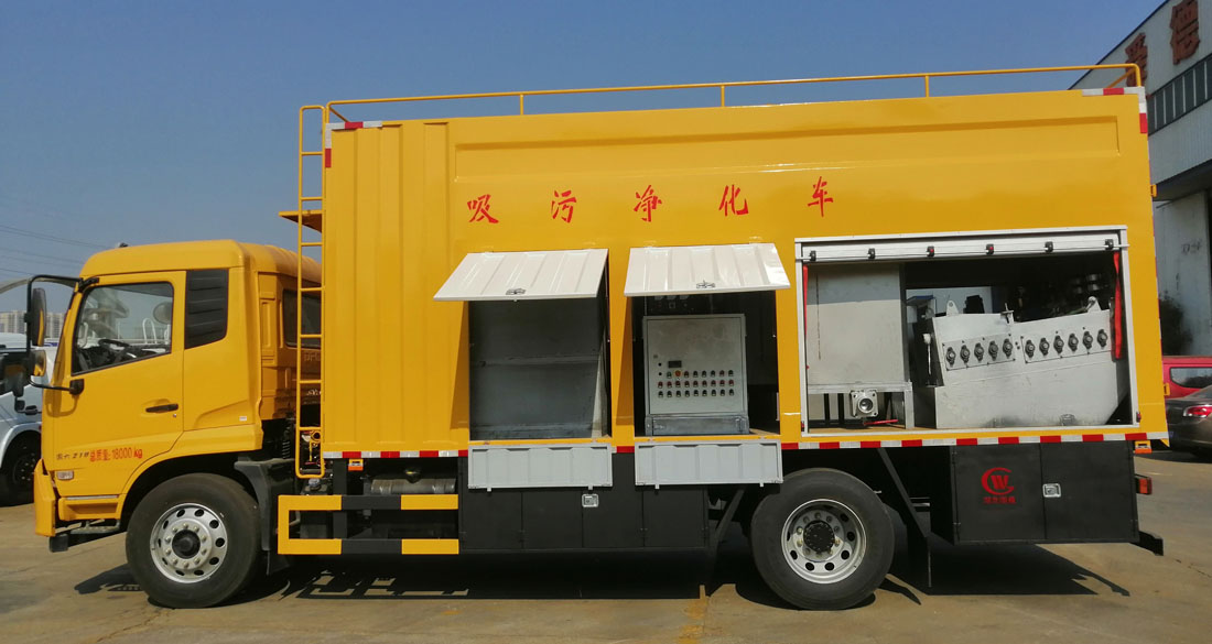 吸污净化车，城市污泥处理车