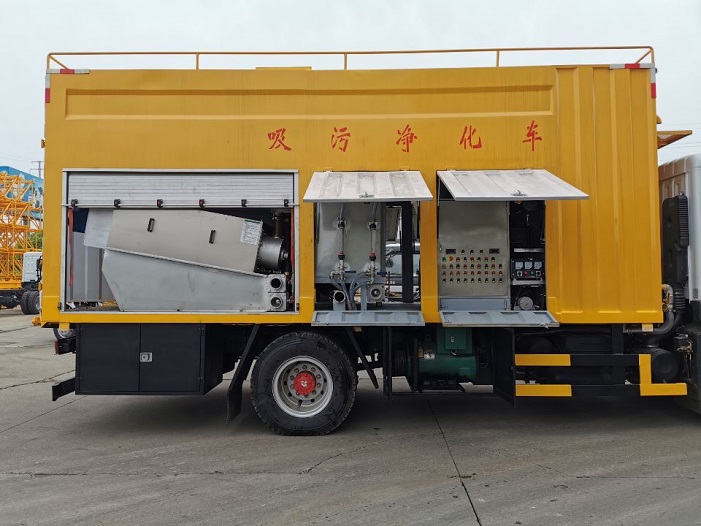 吸污净化车，城市污泥处理车