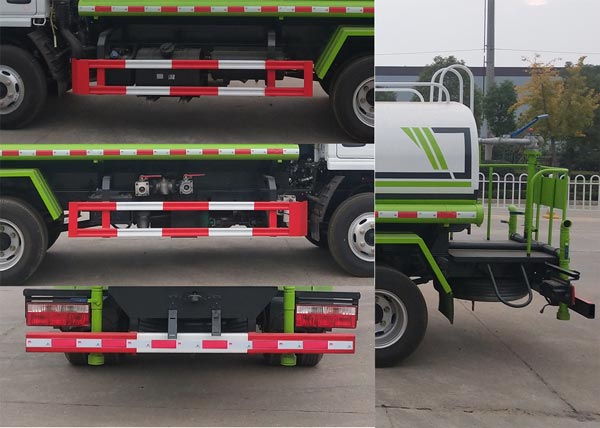 舜德牌SDS5045GPSE6型绿化喷洒车