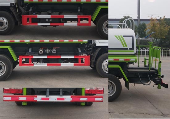 舜德牌SDS5075GPSE6型绿化喷洒车