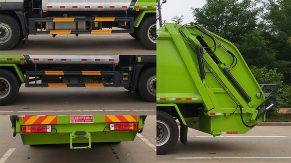 舜德牌SDS5183ZYSB6型压缩式垃圾车