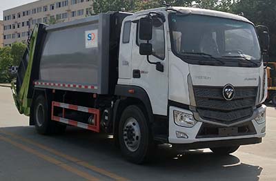 舜德牌SDS5180ZYSB6型压缩式垃圾车