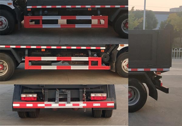 舜德牌SDS5095ZLJE6型自卸式垃圾车