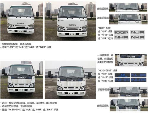 舜德牌SDS5042ZLJW6型自卸式垃圾车