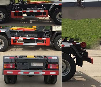 舜德牌SDS5040ZXXB6型车厢可卸式垃圾车
