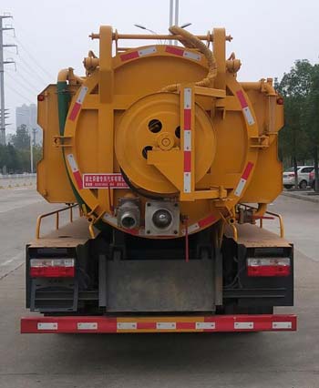 舜德牌SDS5100GQWE6型清洗吸污车