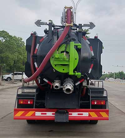 舜德牌SDS5181GQWDF6型清洗吸污车