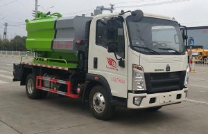 舜德牌SDS5077GQWZ6型清洗吸污车
