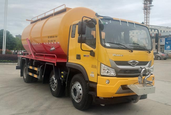 舜德牌SDS5240GQWB6型清洗吸污车