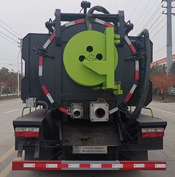 舜德牌SDS5070GQWH6型清洗吸污车