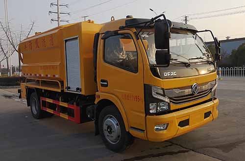舜德牌SDS5120GQWD6型清洗吸污车