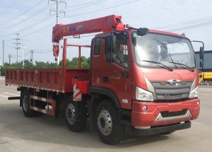 舜德牌SDS5240JSQB6型随车起重运输车