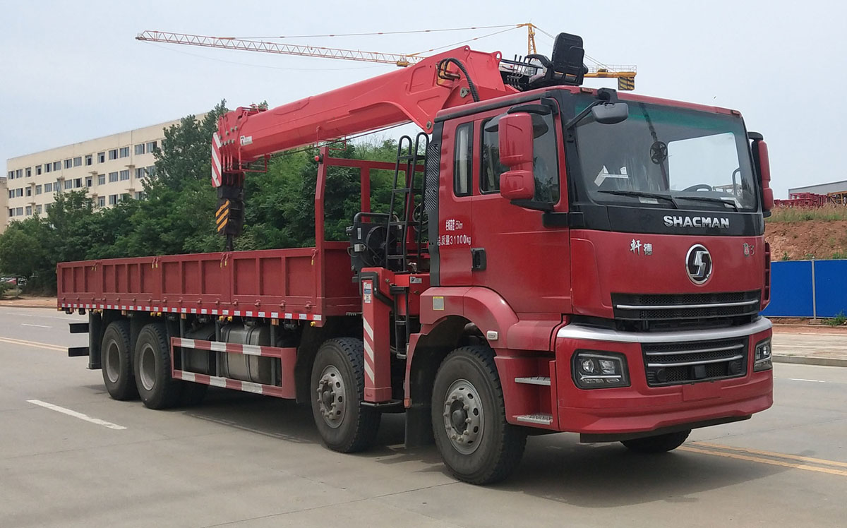 舜德牌SDS5310JSQSX6型随车起重运输车